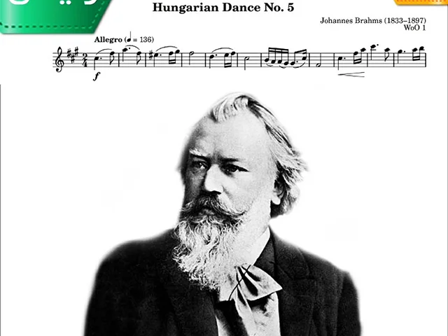 نت کلاسیک فلوت | Hungarian Dance No. 5