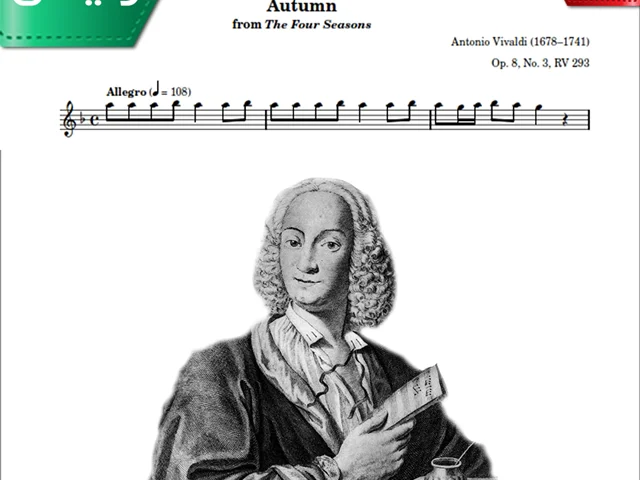 نت کلاسیک فلوت | A.Vivaldi - The Four Seasons - Autumn
