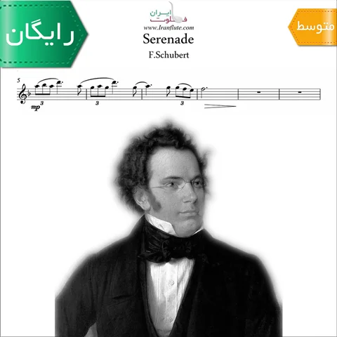 نت کلاسیک فلوت | F.Schubert - Swan Song Serenade
