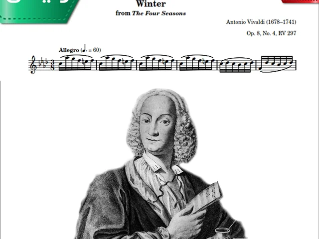 نت کلاسیک فلوت | A.Vivaldi - The Four Seasons - Winter