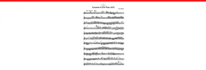 دانلود نت فلوت |  Flute Concerto No.1 in G Major - K313 از W.A.Mozart