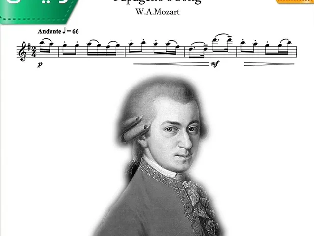 نت کلاسیک فلوت | W.A.Mozart - Papagenos song