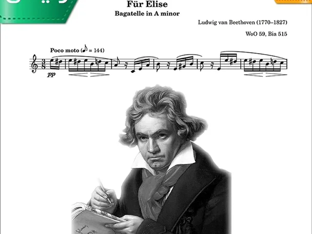 نت کلاسیک فلوت | L.V.Beethoven - Fur Elise