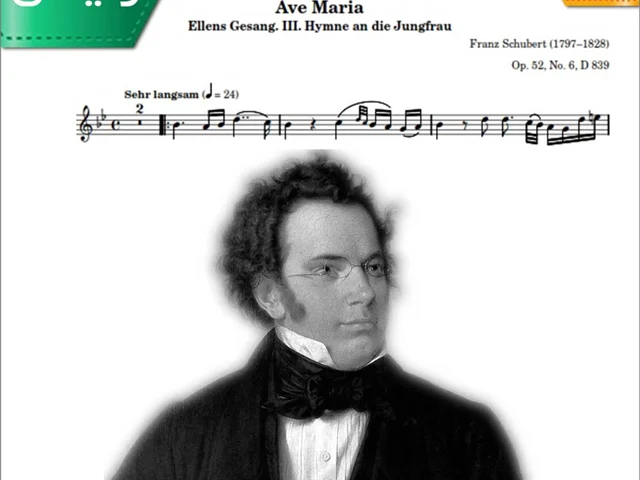 نت کلاسیک فلوت | Franz Schubert - Ave Maria