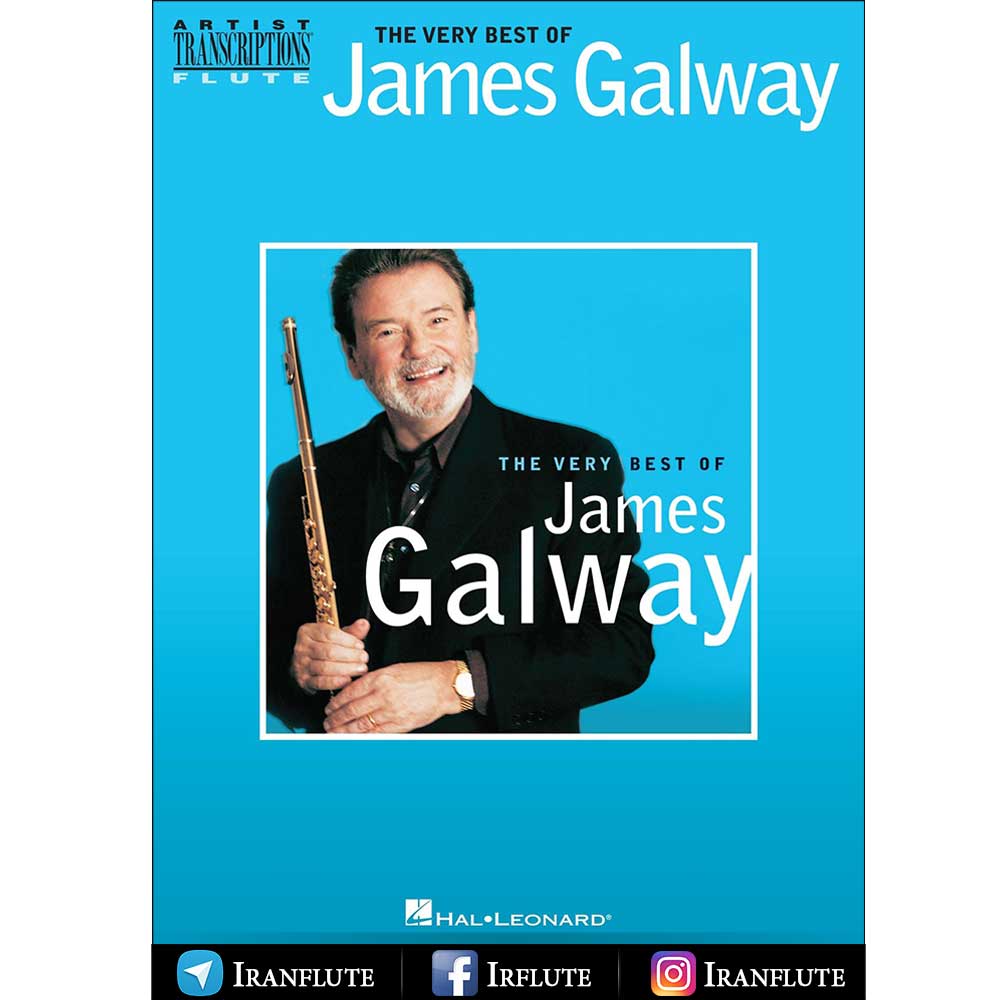 کتاب نت فلوت بهترین آثار جیمز گالوی | The Very Best of James Galway